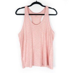 LOFT Razorback Tee Comfortable Cotton Large Pink